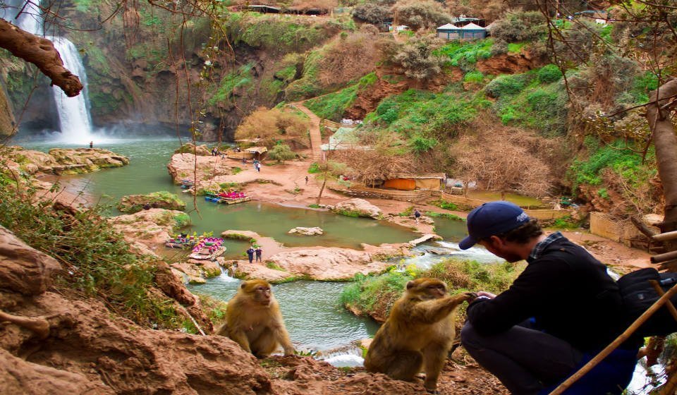 day trip to Ouzoud Waterfalls from Marrakech
