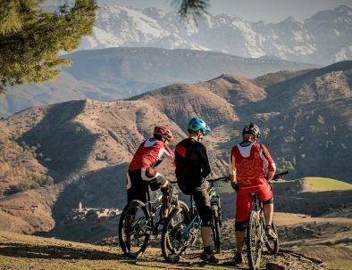 Mountain biking trip in the Atlas mountains