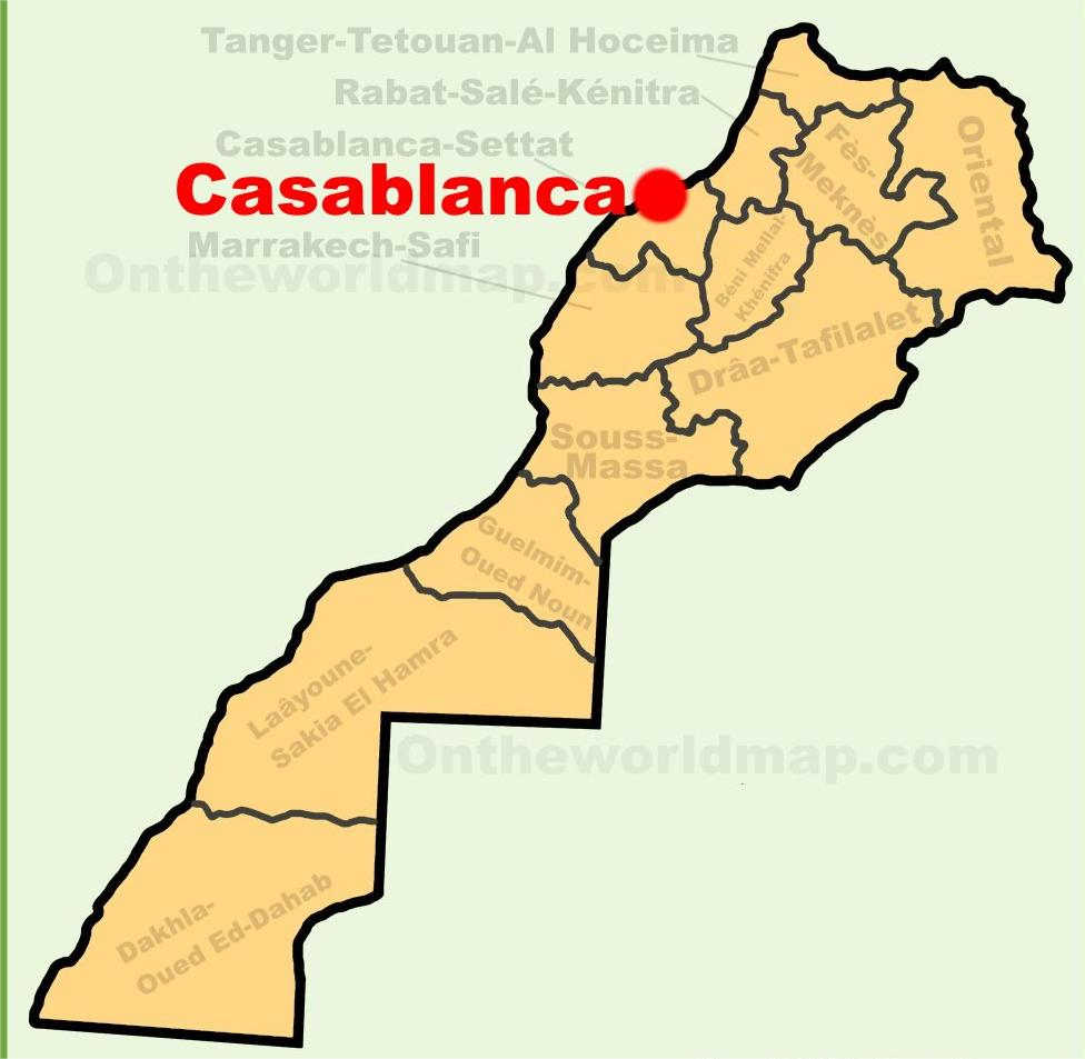 CASABLANCA LOCATION