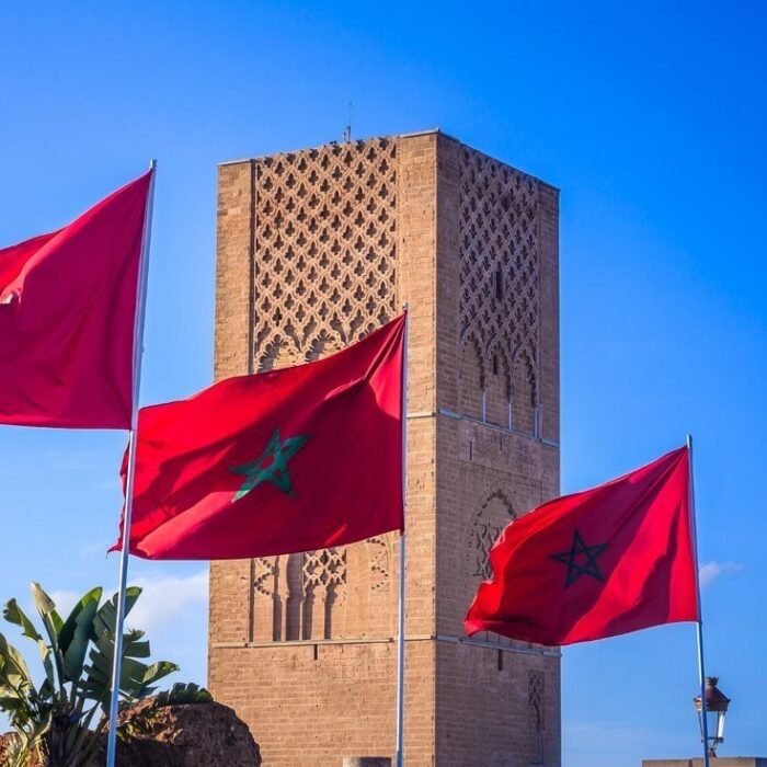 La bandiera del Marocco