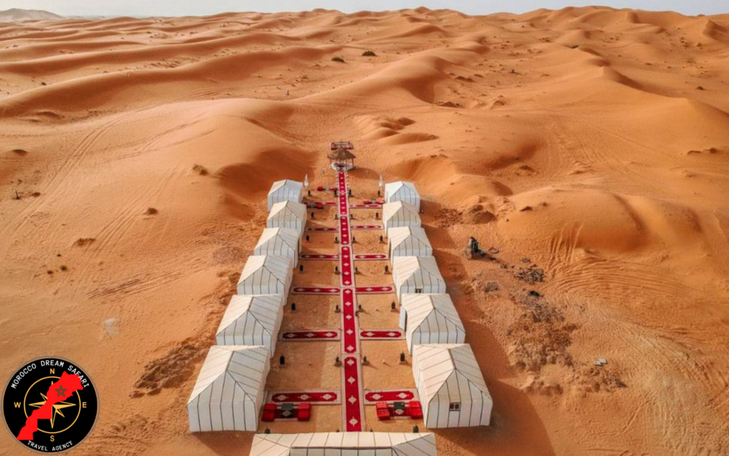 Sleeping in a Sahara Desert Camp